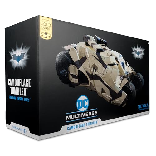 Homelofty | DC Multiverse Camouflage Tumbler – The Dark Knight Rises (Gold Label)