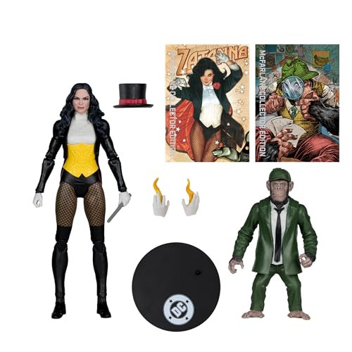 Homelofty | DC Multiverse Zatanna (DC Classic) 7" Action Figure – McFarlane Collector Edition #53