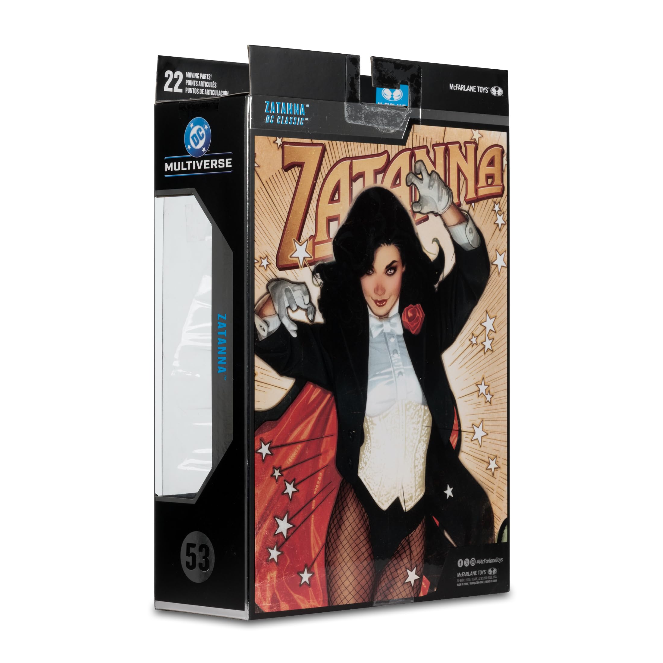 Homelofty | DC Multiverse Zatanna (DC Classic) 7" Action Figure – McFarlane Collector Edition #53