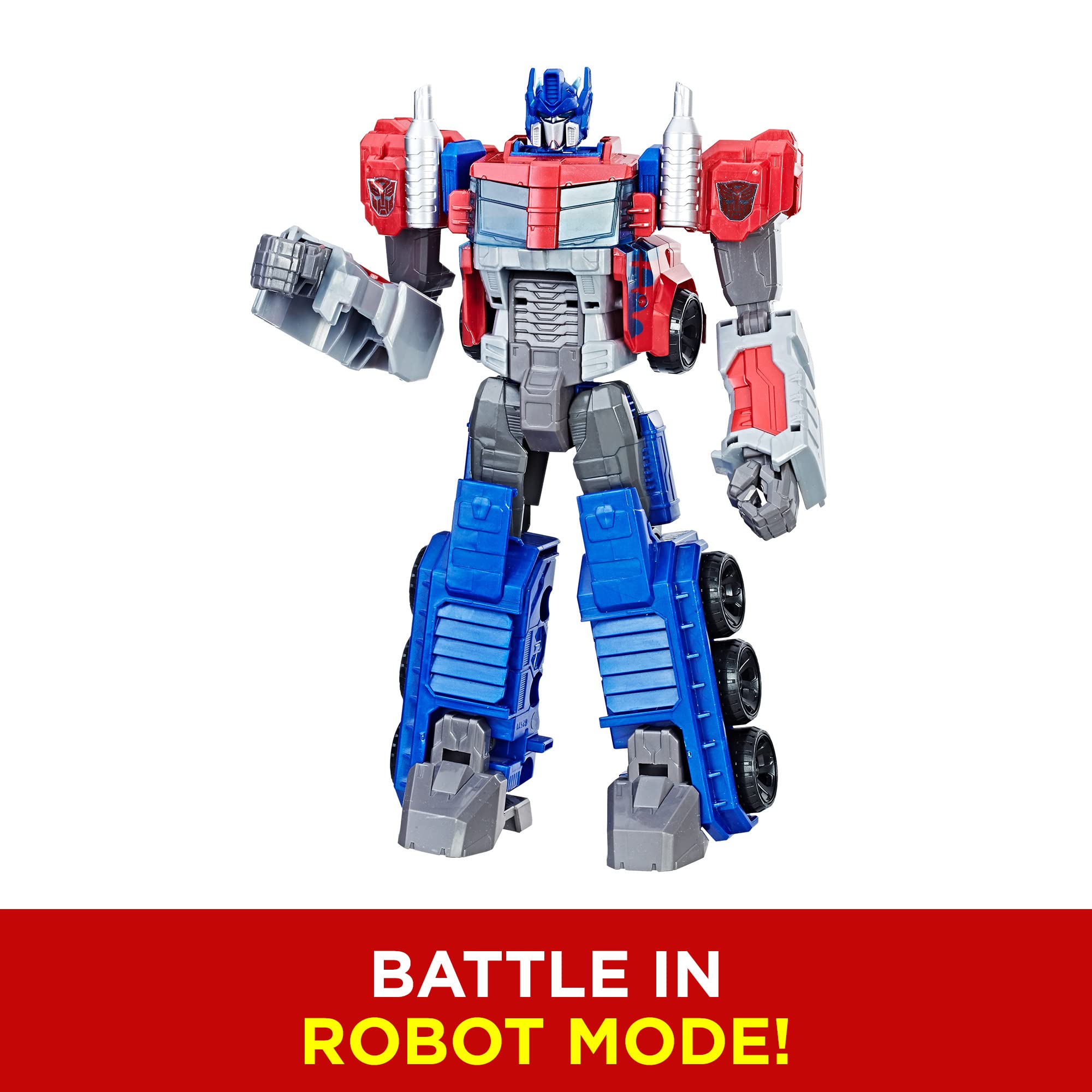 Homelofty | Transformers Heroic Optimus Prime 11" Action Figure – Cyber Commander Series