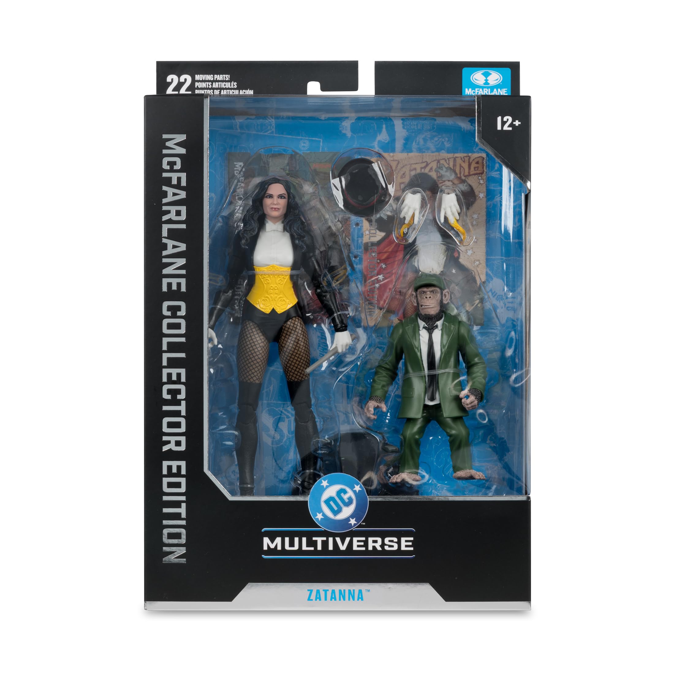 Homelofty | DC Multiverse Zatanna (DC Classic) 7" Action Figure – McFarlane Collector Edition #53