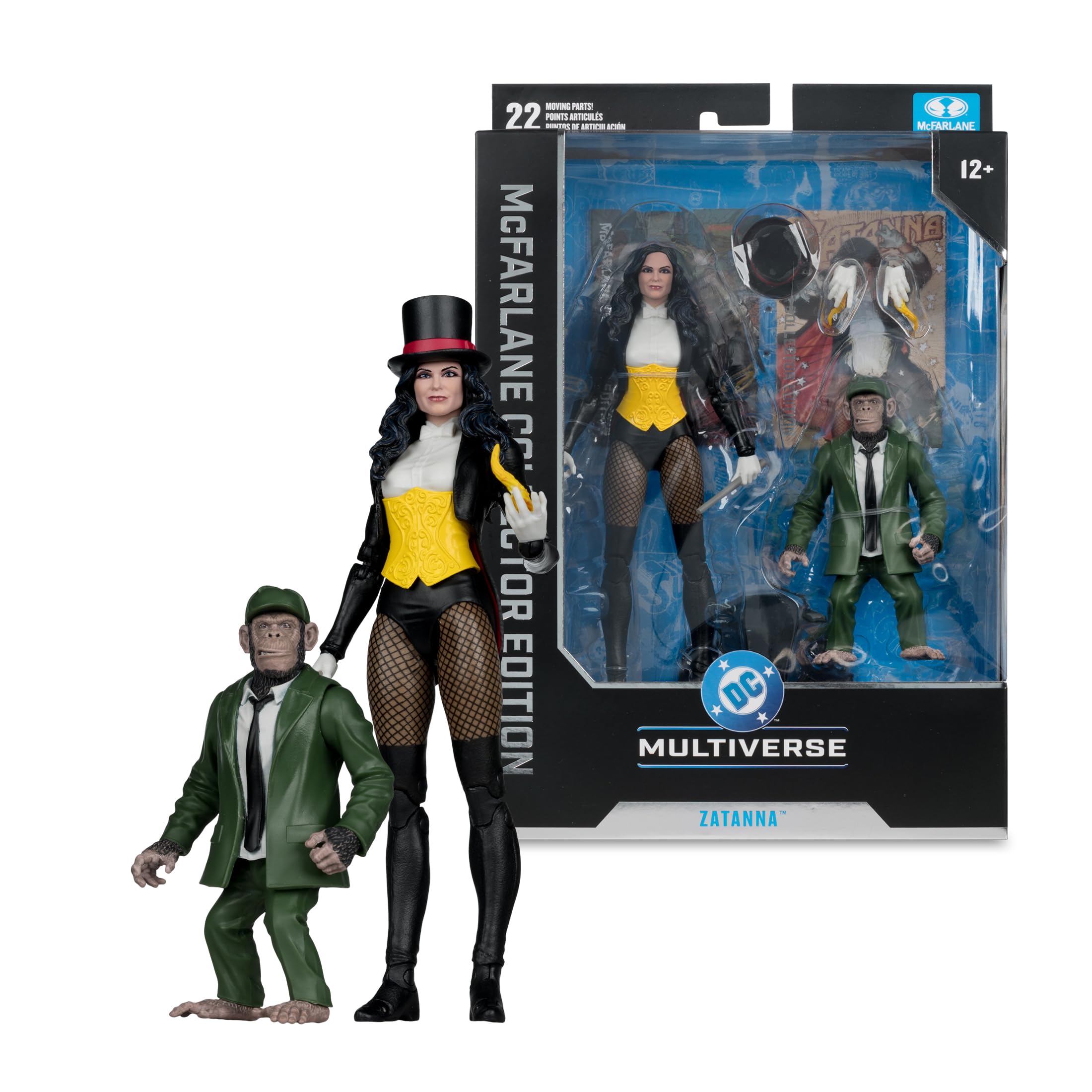Homelofty | DC Multiverse Zatanna (DC Classic) 7" Action Figure – McFarlane Collector Edition #53